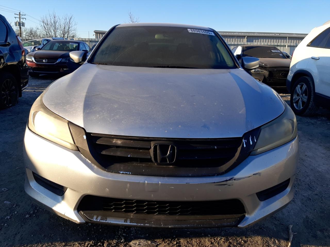 2013 Honda Accord VIN 1HGCR2F34DA110826 Copart auction photo, side / front end damage thumbnail 5