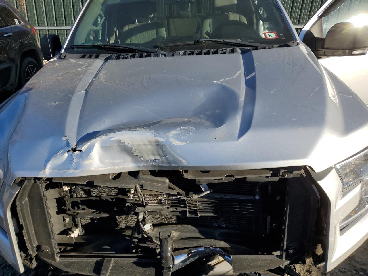 2015 Ford F-150 VIN 1FTEX1EP9FFA83978 Copart auction photo, front end damage thumbnail 12