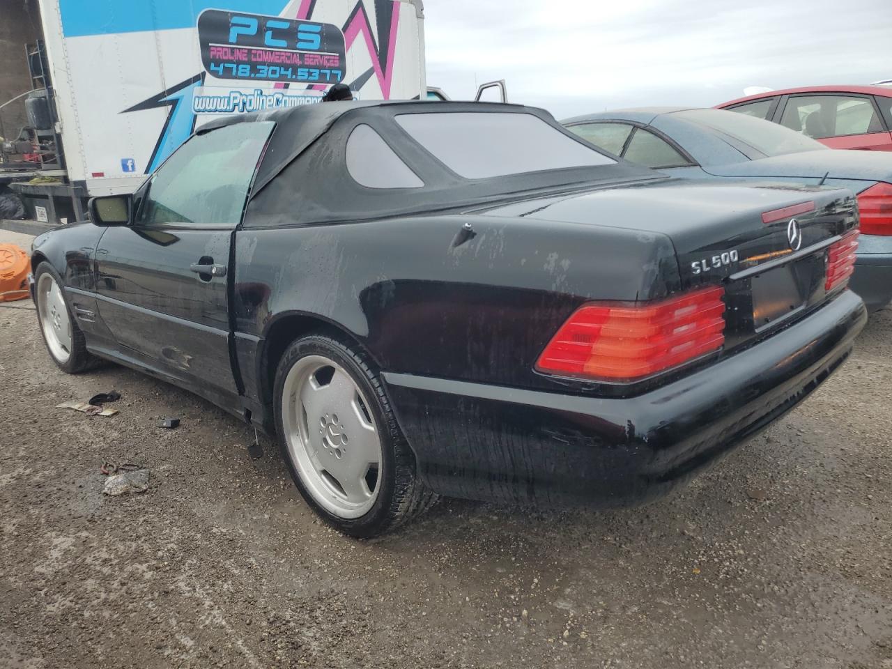 1997 Mercedes-Benz SL-klasse VIN WDBFA67F4VF145906 Copart auction photo, water/flood damage thumbnail 2