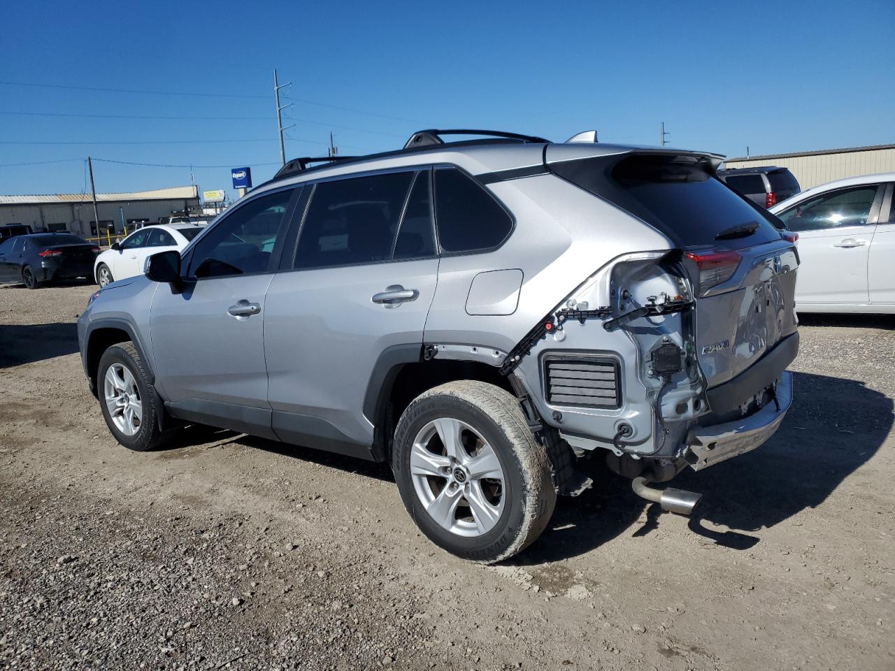 2021 Toyota RAV 4 VIN 2T3W1RFV1MC154038 Copart auction photo, rear end damage thumbnail 2