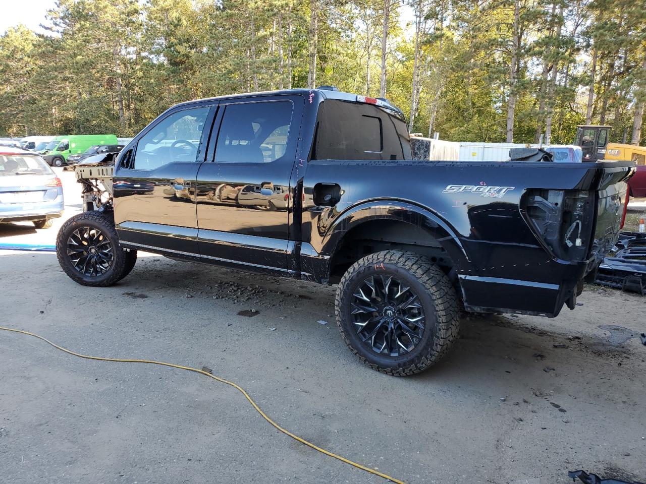 2023 Ford F-150 VIN 1FTFW1E82PKD40262 Copart auction photo, all over damage thumbnail 2