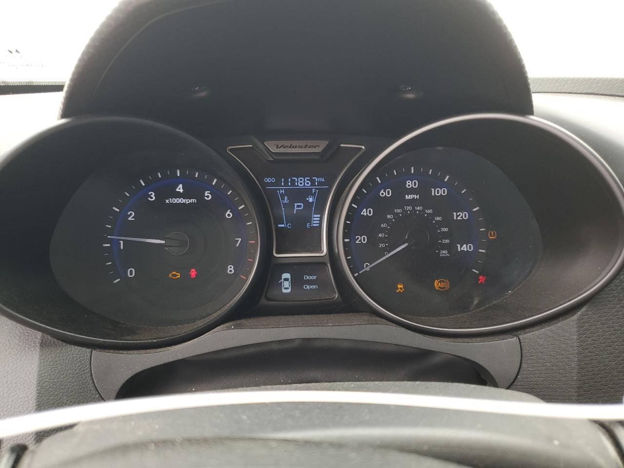 2015 Hyundai Veloster VIN KMHTC6AE7FU242010 Copart auction photo, front end damage thumbnail 9