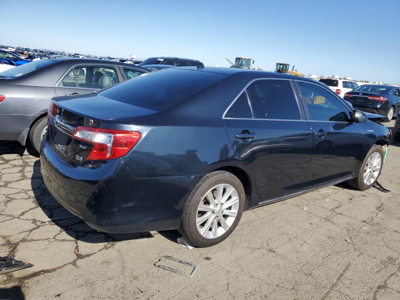2014 Toyota Camry VIN 4T1BD1FK3EU106207 Copart auction photo, front end damage thumbnail 3