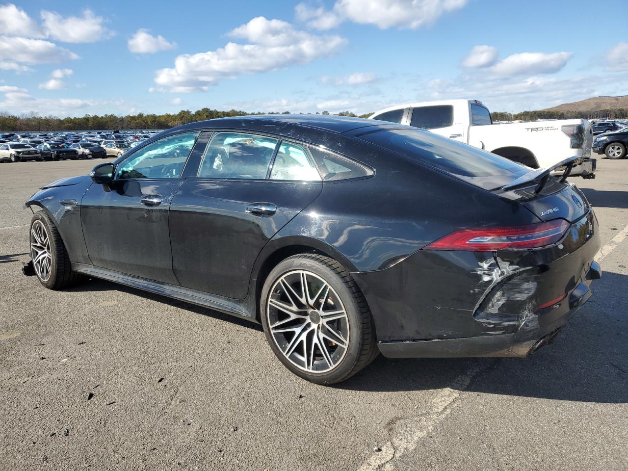 2022 Mercedes-Benz AMG GT VIN W1K7X6BB5NA054221 Copart auction photo, front end / minor dent/scratches damage thumbnail 2