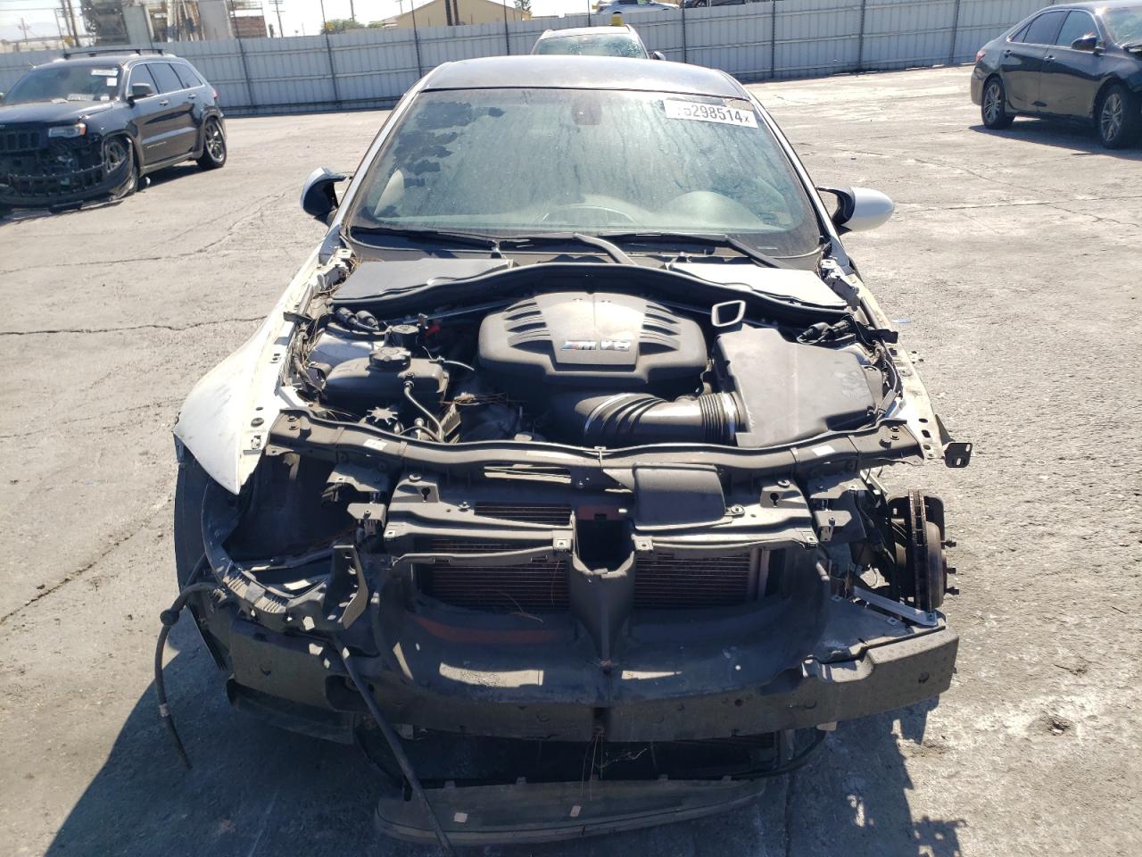 2013 BMW M3 VIN WBSKG9C56DJ593825 Copart auction photo, vandalism / all over damage thumbnail 5