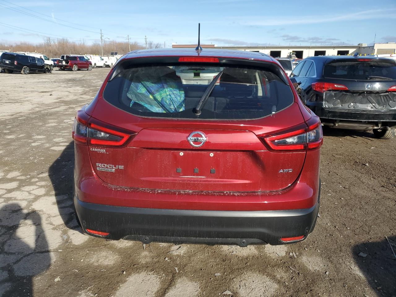 2021 Nissan Rogue VIN JN1BJ1AW3MW427418 Copart auction photo, front end / minor dent/scratches damage thumbnail 6