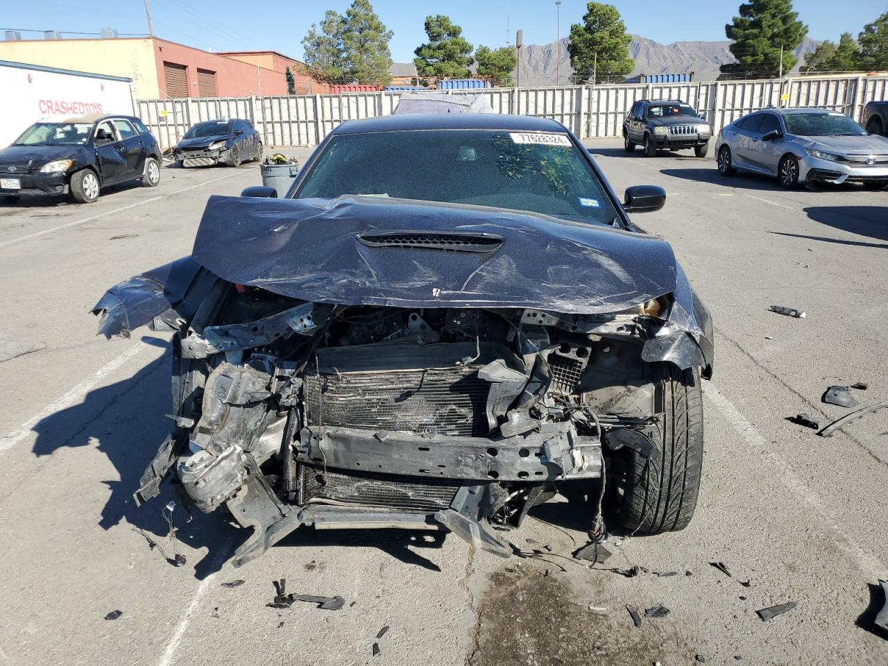 2021 Dodge Charger VIN 2C3CDXHG0MH544841 Copart auction photo, front end damage thumbnail 5