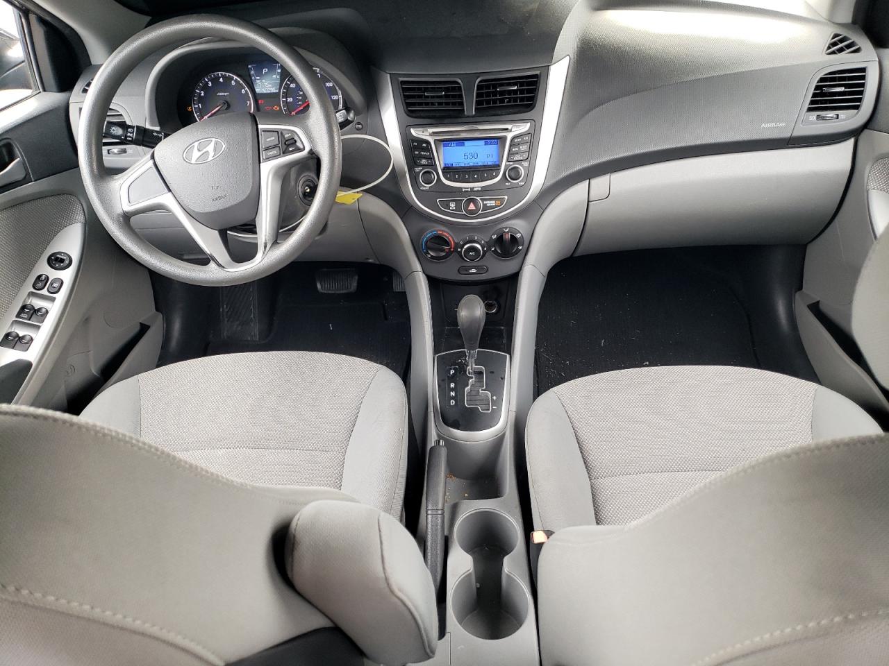 2013 Hyundai Accent VIN KMHCT5AE2DU103801 Copart auction photo, front end / minor dent/scratches damage thumbnail 8