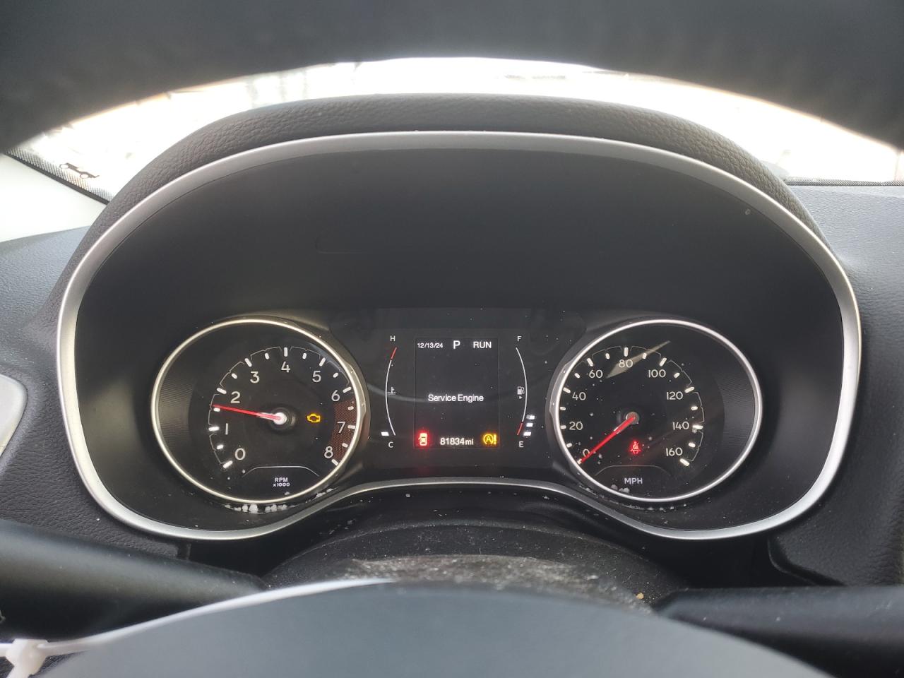2019 Jeep Compass VIN 3C4NJDBB3KT670625 Copart auction photo, front end / mechanical damage thumbnail 9