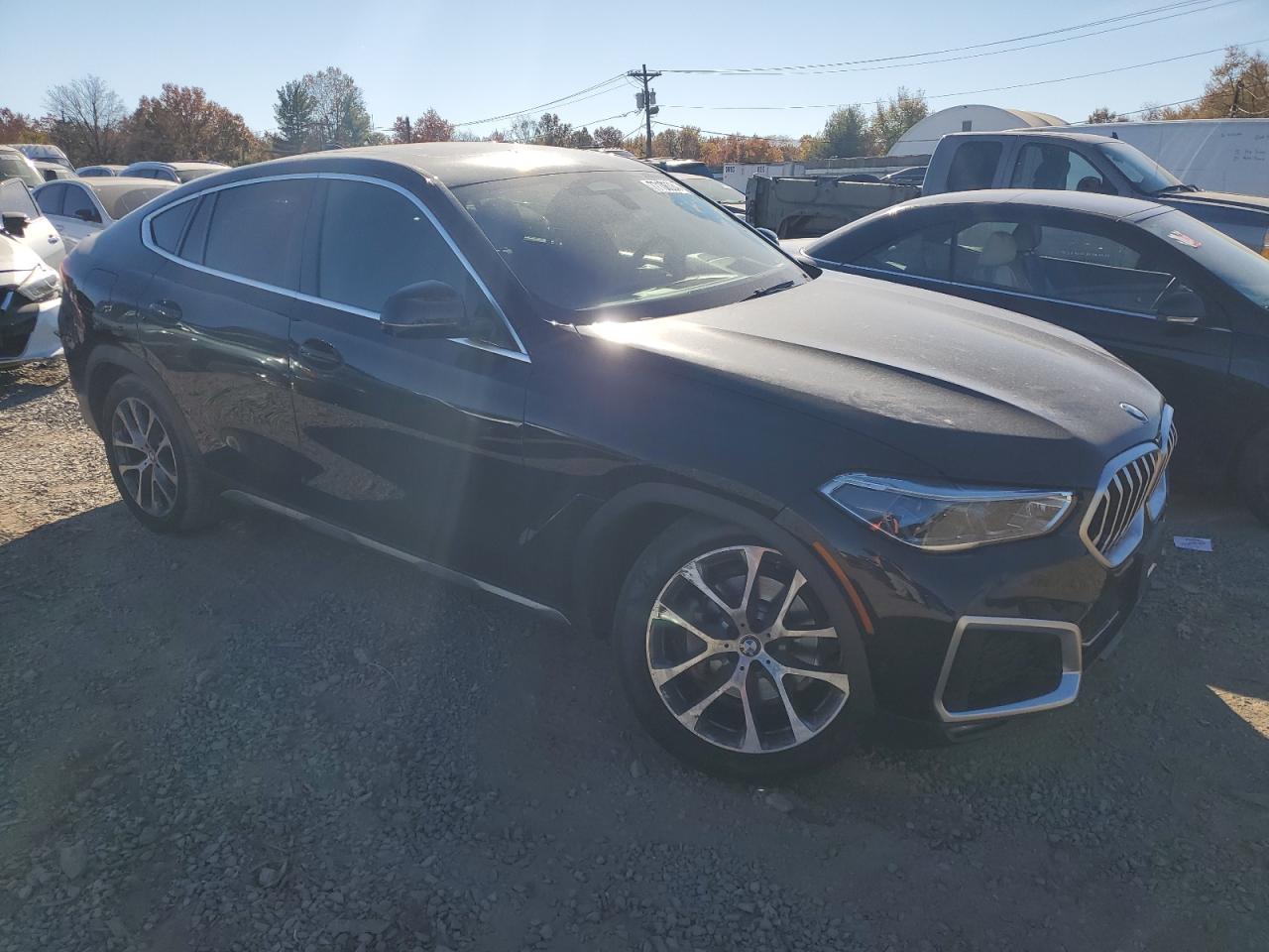 2021 BMW X6 VIN 5UXCY6C07M9D94944 Copart auction photo, undercarriage damage thumbnail 4
