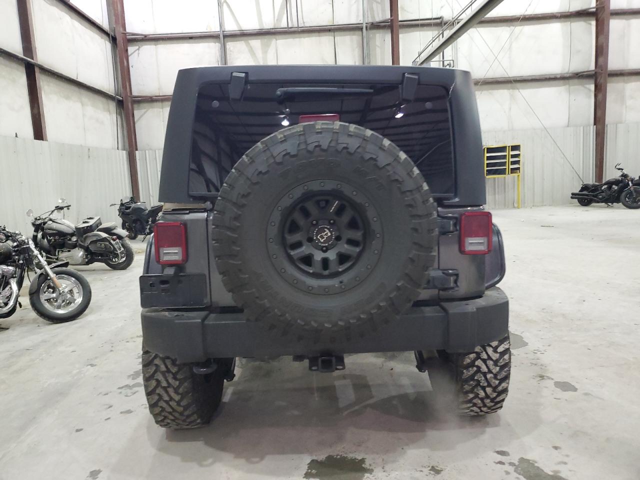 2017 Jeep Wrangler VIN 1C4BJWDG7HL555781 Copart auction photo, rollover damage thumbnail 6