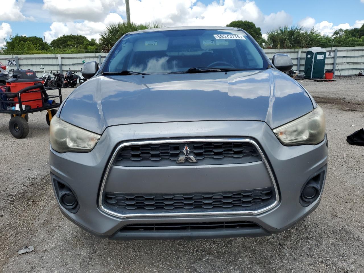 2013 Mitsubishi Outlander VIN 4A4AP3AU3DE009456 Copart auction photo, side / rear end damage thumbnail 5