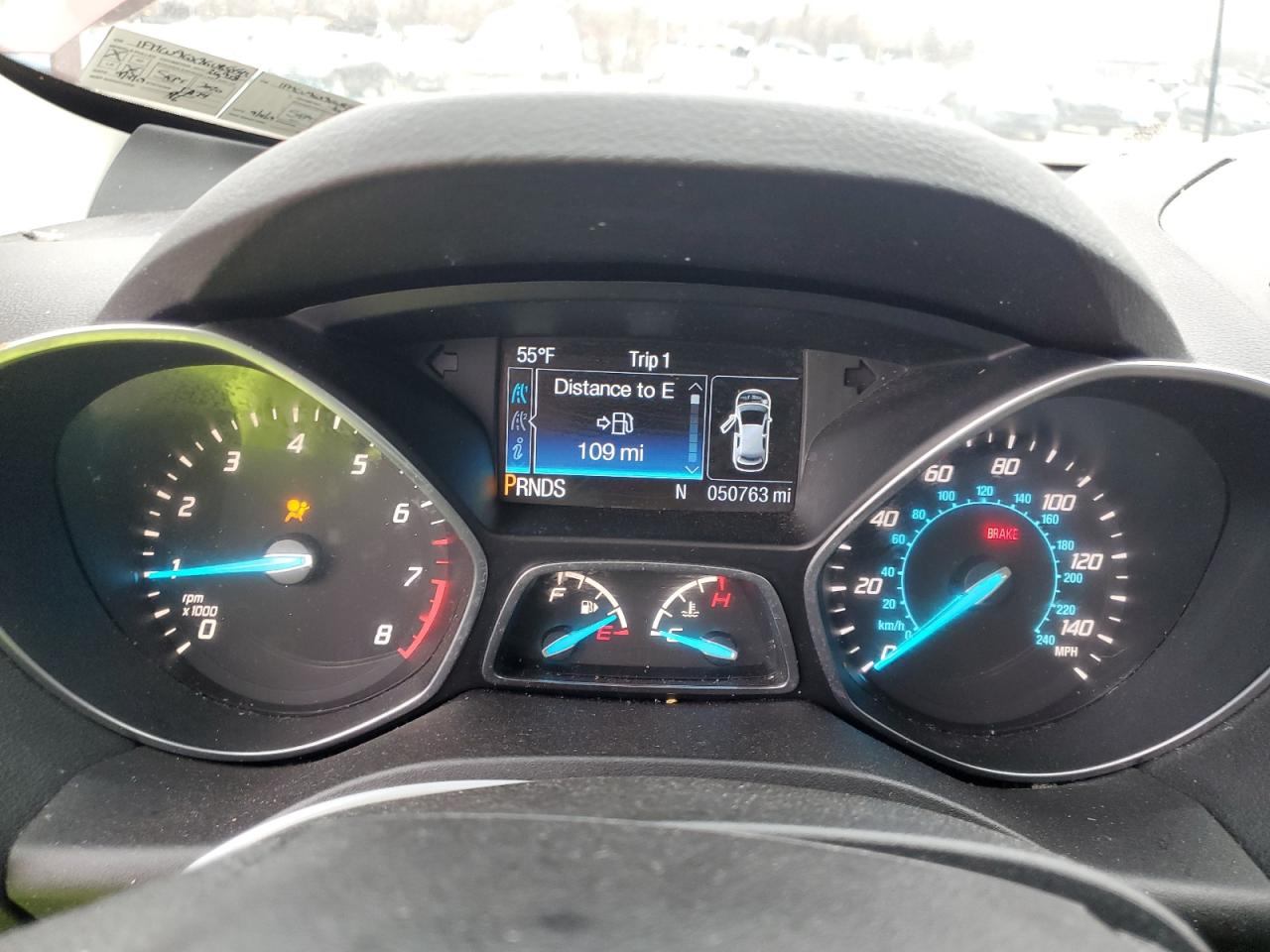 2016 Ford Escape VIN 1FMCU9GX8GUB50543 Copart auction photo, rollover / minor dent/scratches damage thumbnail 9