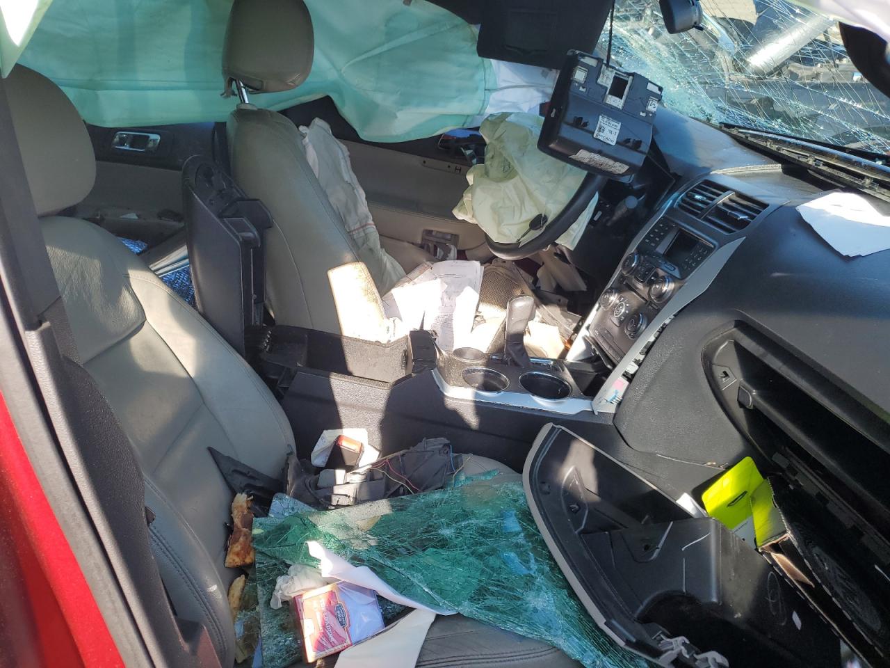2013 Ford Explorer VIN 1FM5K7B96DGB93672 Copart auction photo, all over damage thumbnail 7