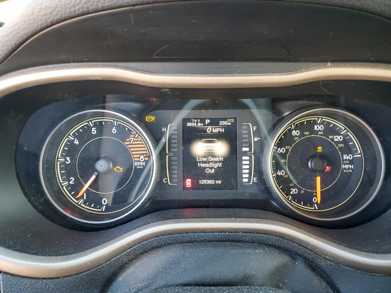 2017 Jeep Grand Cherokee VIN 1C4PJMAS4HD234617 Copart auction photo, front end damage thumbnail 9