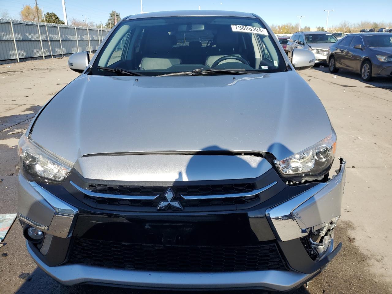 2018 Mitsubishi Outlander VIN JA4AR3AW3JU002490 Copart auction photo, front end damage thumbnail 5