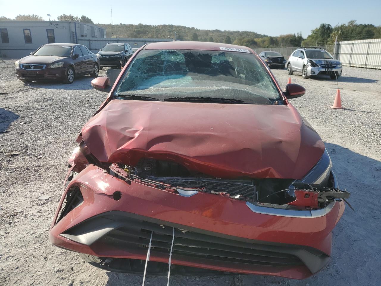 2024 KIA Forte VIN 3KPF24AD2RE807802 Copart auction photo, front end / rear end damage thumbnail 5