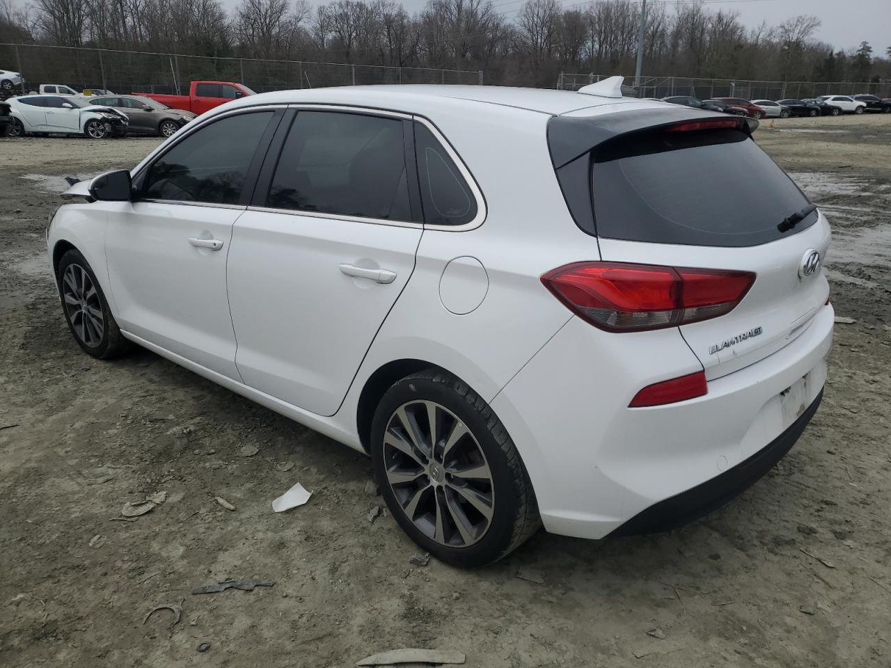 2019 Hyundai Elantra VIN KMHH35LE1KU091835 Copart auction photo, front end / side damage thumbnail 2