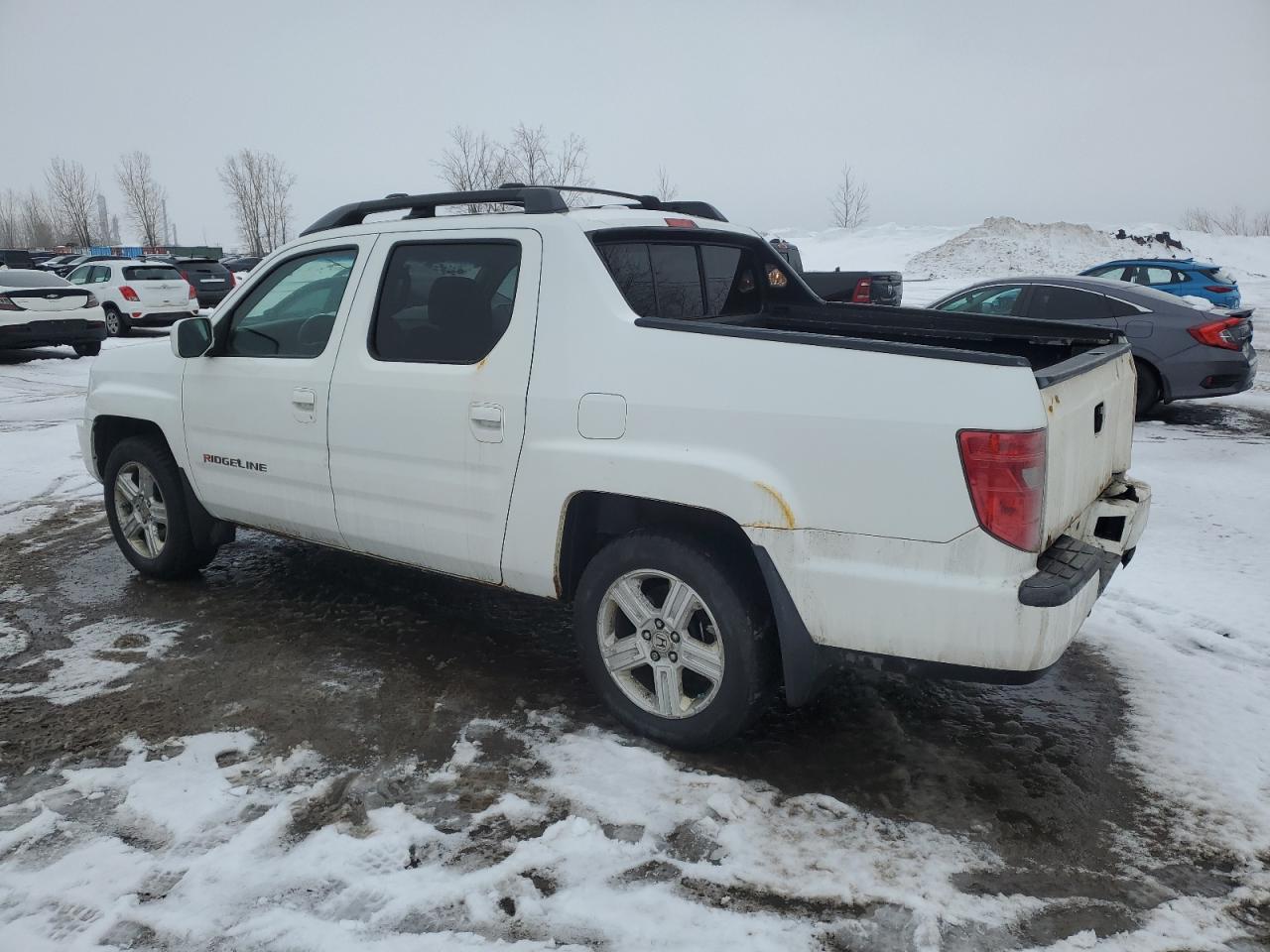 2011 Honda Ridgeline VIN 5FPYK1F59BB501650 Copart auction photo, rear end damage thumbnail 2