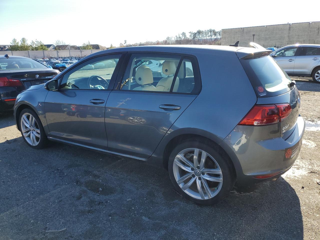 2017 Volkswagen Golf VIN 3VW217AU6HM040167 Copart auction photo, front end / stripped damage thumbnail 2