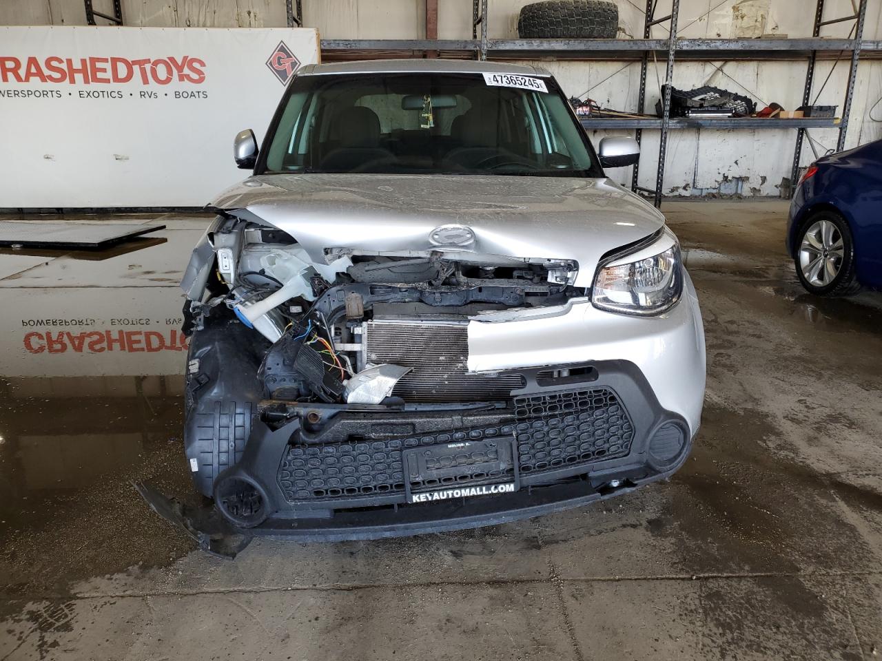 2016 KIA Soul VIN KNDJN2A22G7838405 Copart auction photo, front end / minor dent/scratches damage thumbnail 5