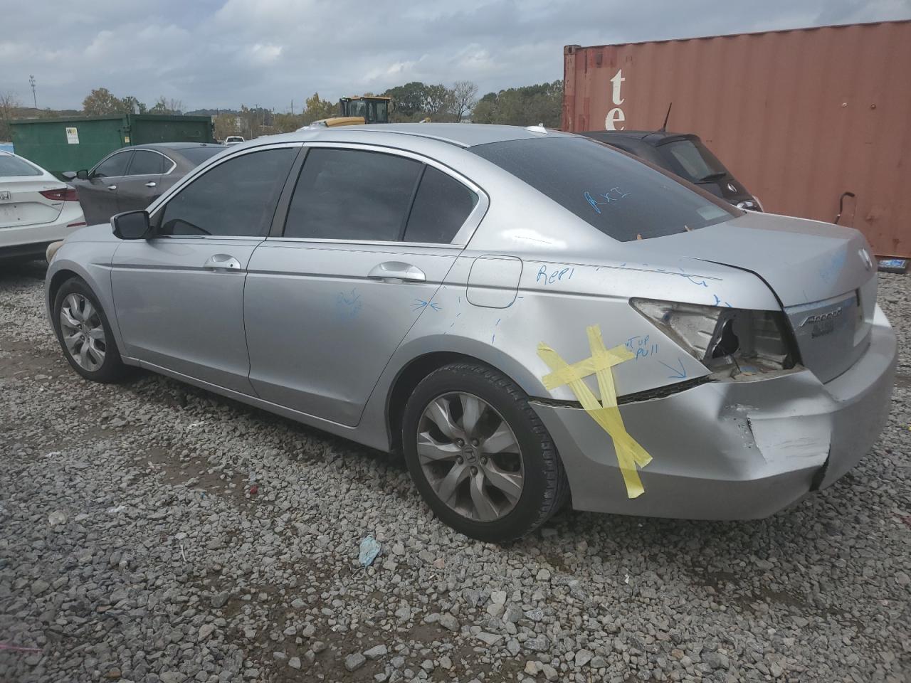 2010 Honda Accord VIN 1HGCP2F83AA160601 Copart auction photo, rear end damage thumbnail 2