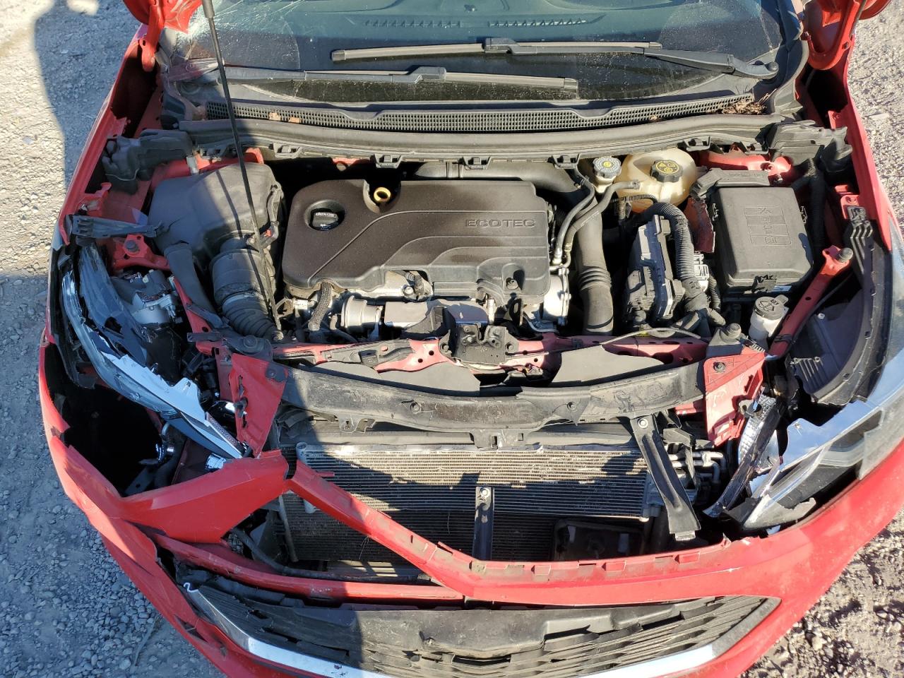 2018 Chevrolet Cruze VIN 3G1BE6SM3JS607543 Copart auction photo, front end damage thumbnail 11