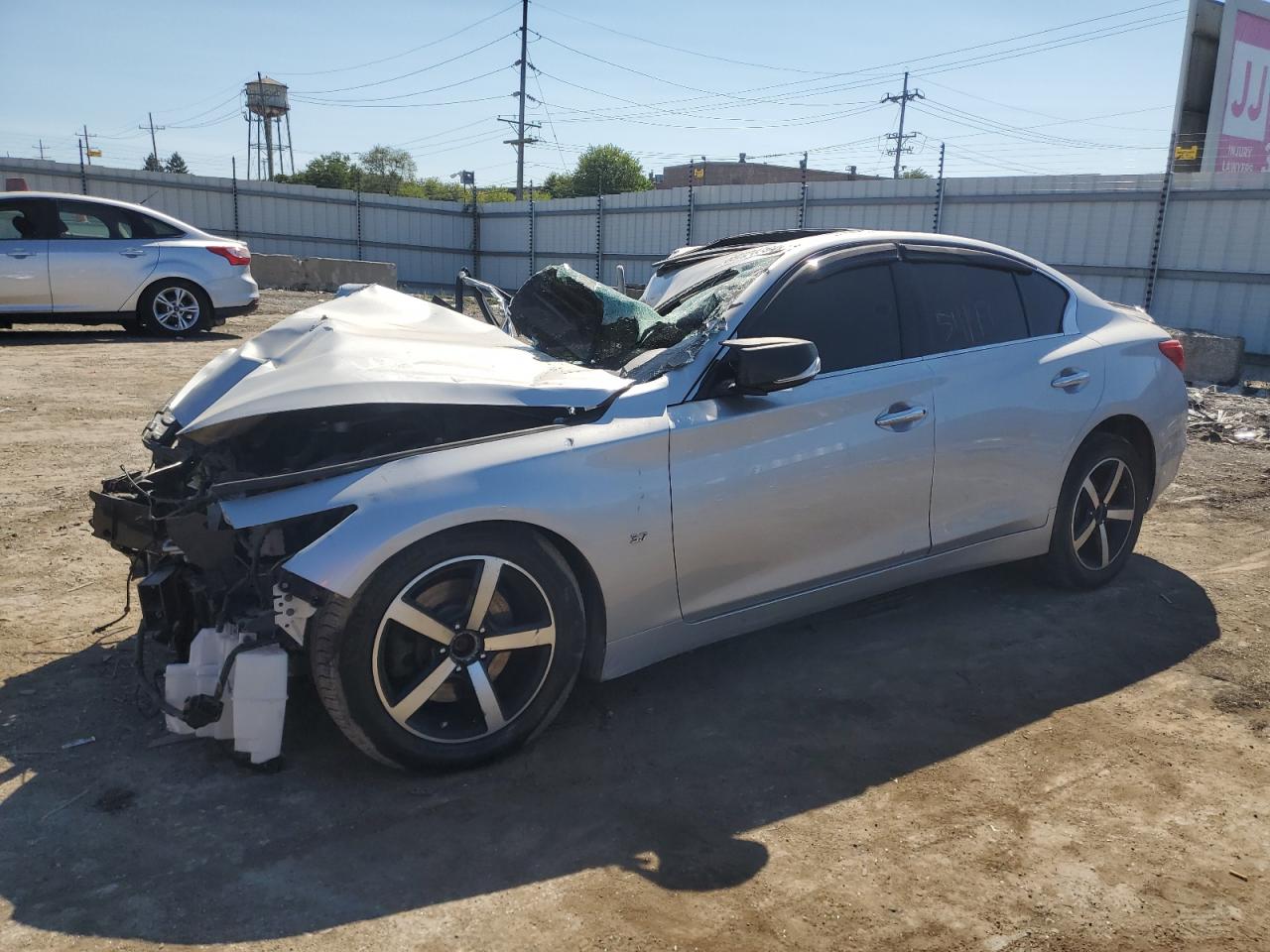 2014 Infiniti Q50 VIN JN1BV7AR1EM683622