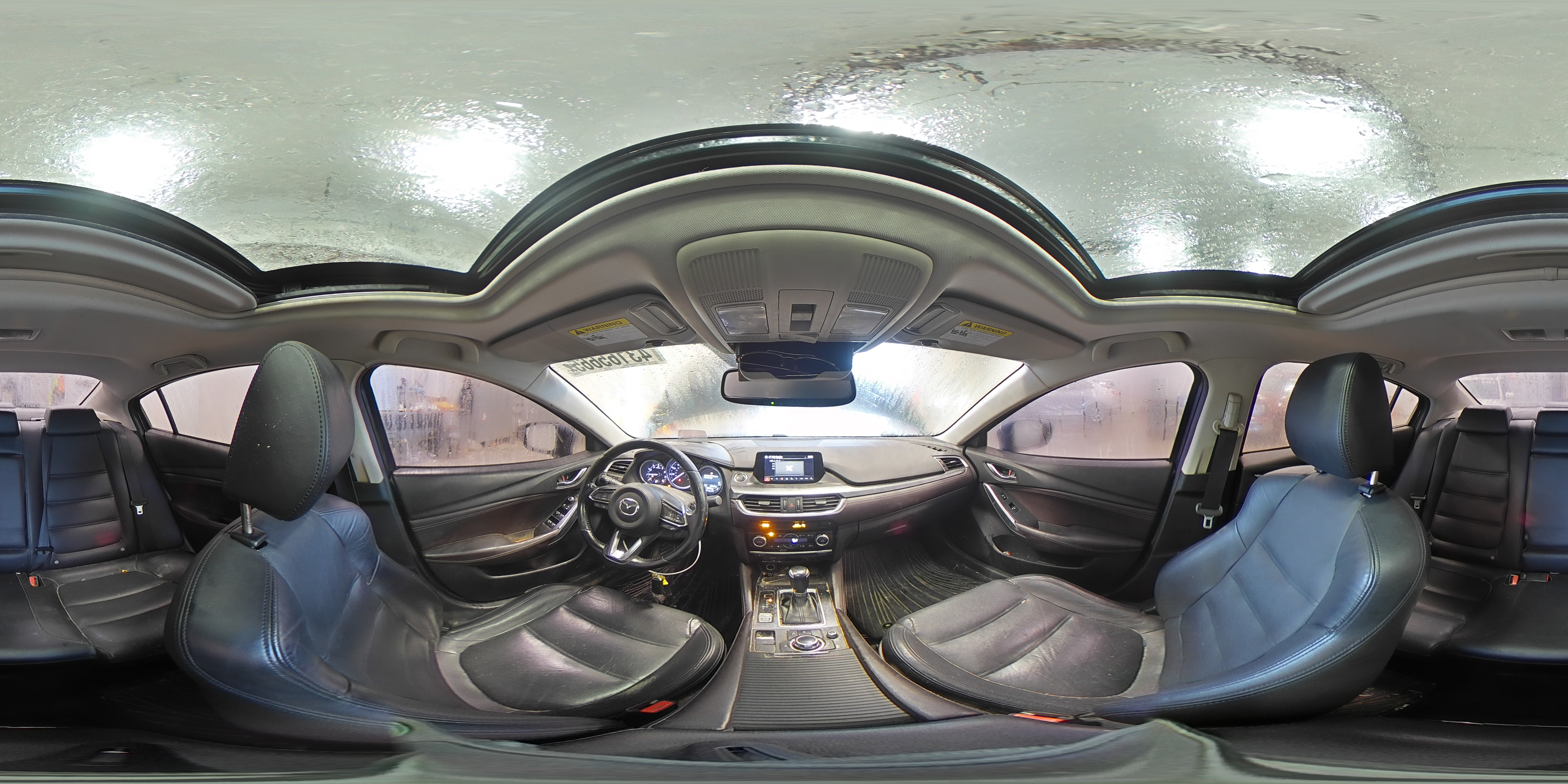 2017 Mazda 6 VIN JM1GL1W52H1138546 Copart auction photo, front end / side damage thumbnail 14