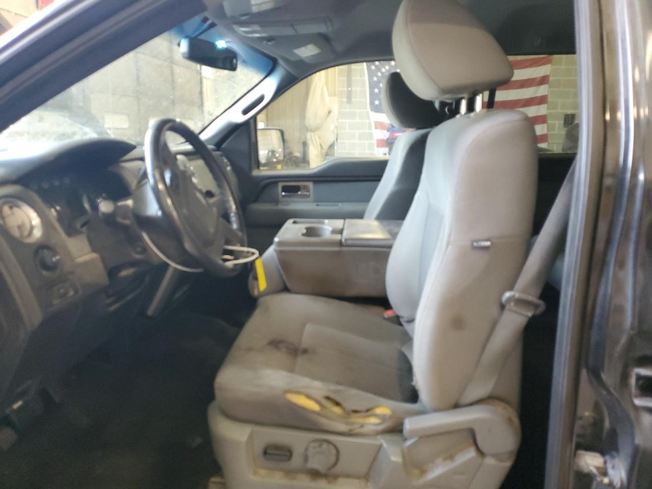 2011 Ford F-150 VIN 1FTFW1EF8BKD11064 Copart auction photo, front end / side damage thumbnail 7