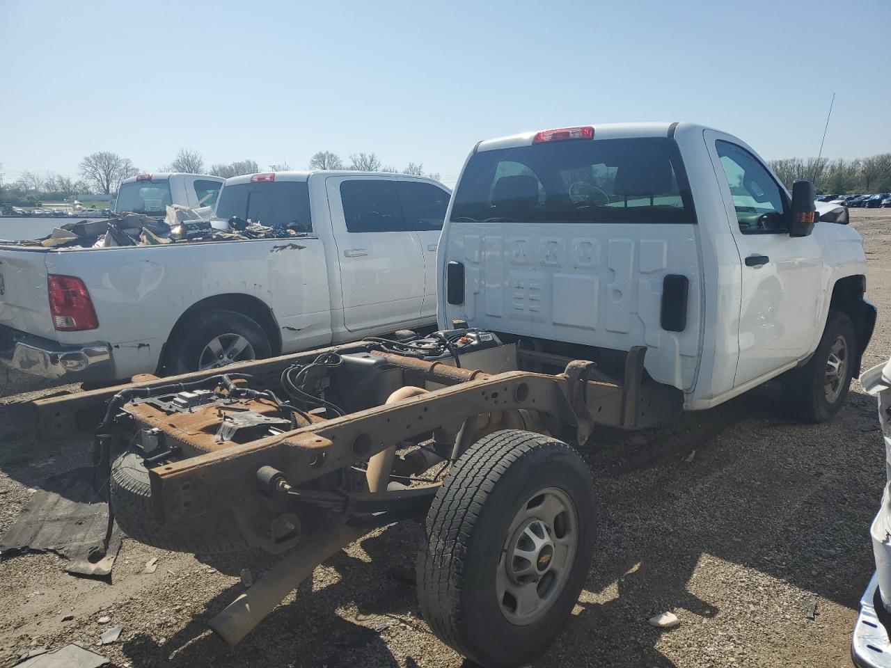 2017 Chevrolet Silverado VIN 1GB0CUEG6HZ246969 Copart auction photo, front end damage thumbnail 3