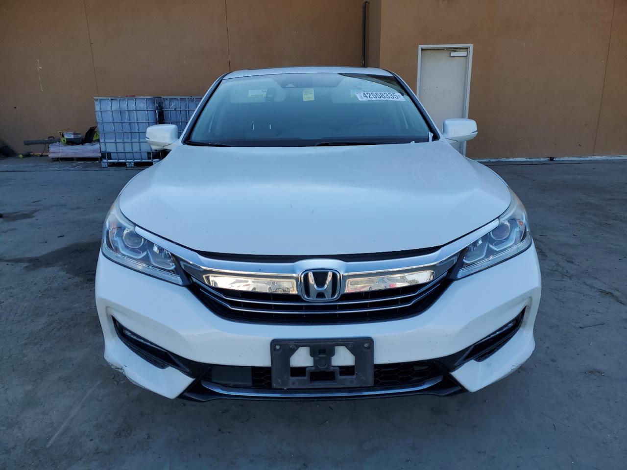 2017 Honda Accord VIN JHMCR6F57HC014978 Copart auction photo, vandalism damage thumbnail 5
