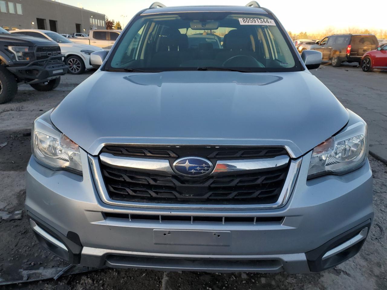 2018 Subaru Forester VIN JF2SJAEC9JH413750 Copart auction photo, rear end / front end damage thumbnail 5