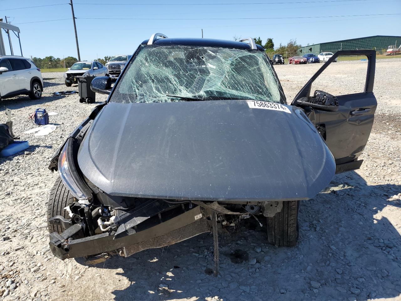 2023 Hyundai Venue VIN KMHRC8A30PU260161 Copart auction photo, all over damage thumbnail 5
