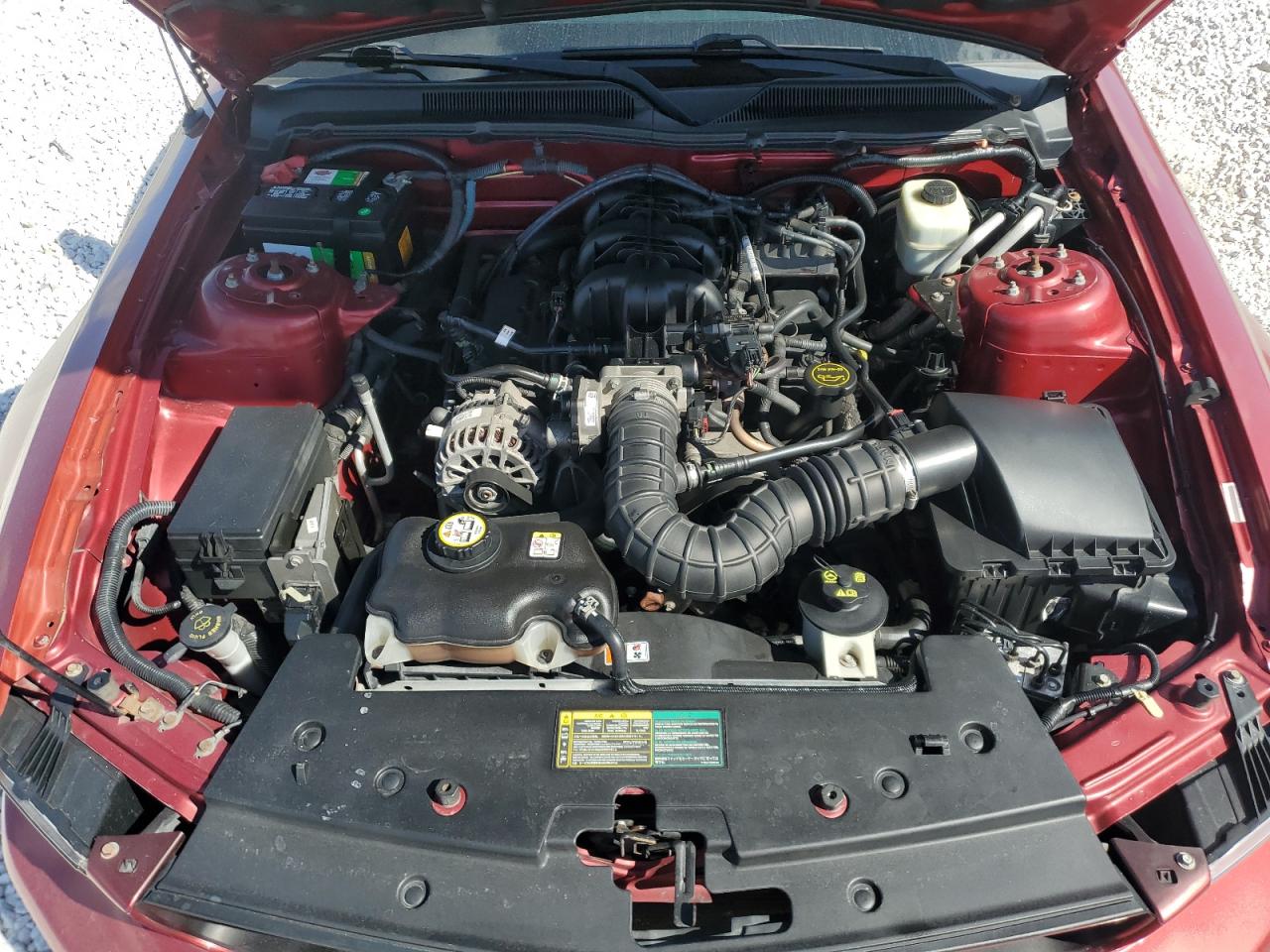 2006 Ford Mustang VIN 1ZVFT84N965217917 Copart auction photo, side / minor dent/scratches damage thumbnail 11