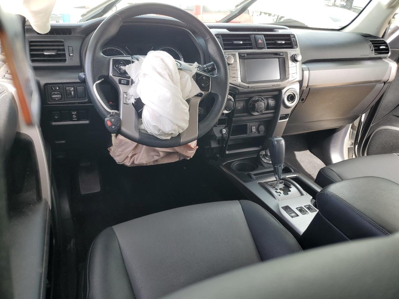 2019 Toyota 4Runner VIN JTEBU5JR8K5633595 Copart auction photo, undercarriage / front end damage thumbnail 8