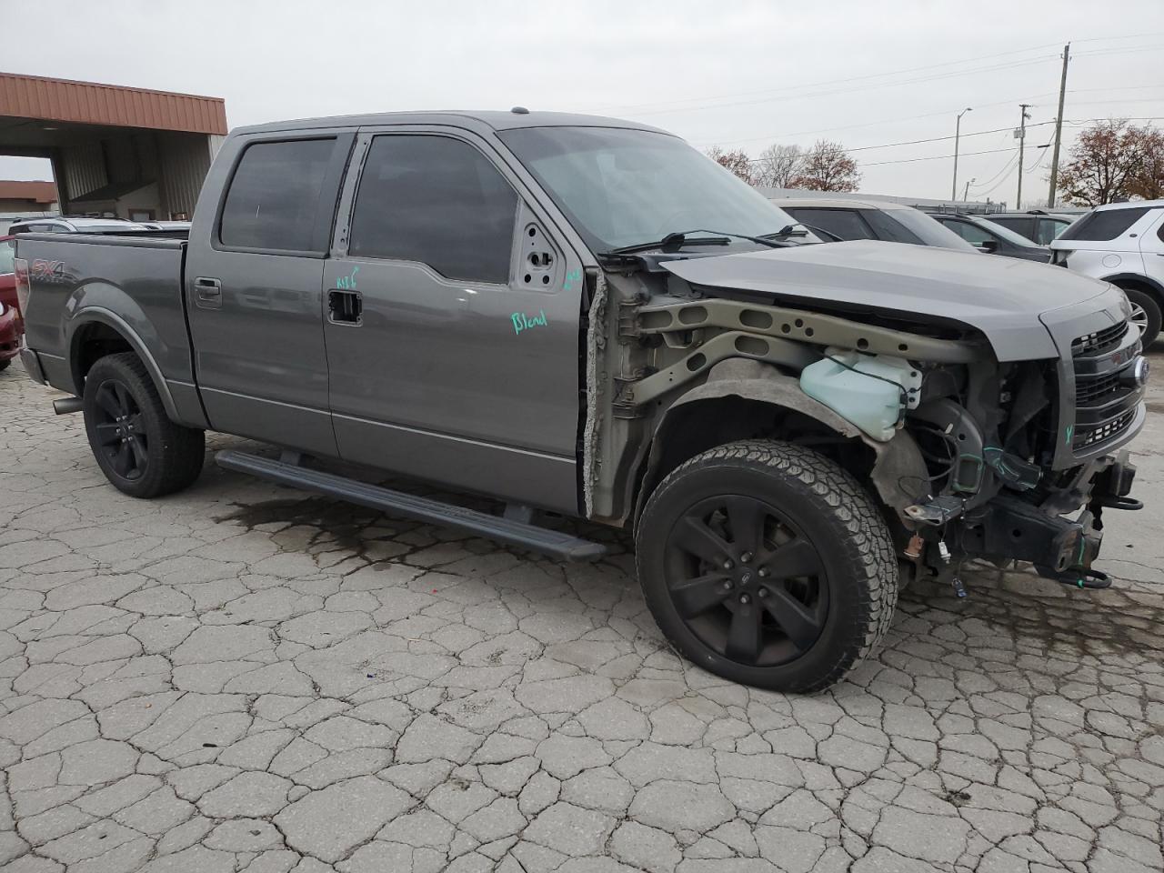 2013 Ford F-150 VIN 1FTFW1ET1DFC51517 Copart auction photo, front end / rear end damage thumbnail 4