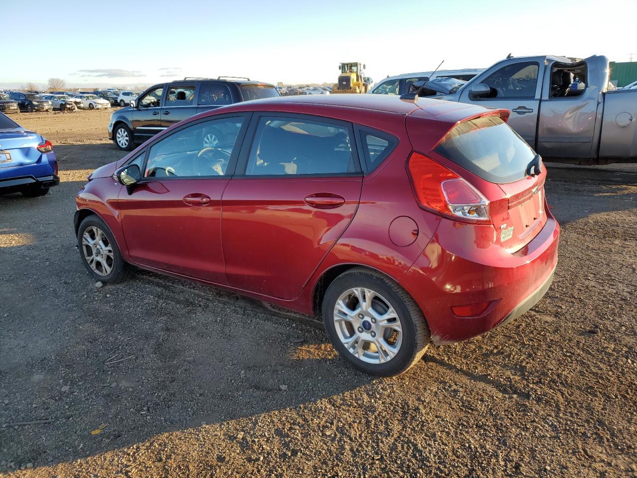 2015 Ford Fiesta VIN 3FADP4EJ6FM178707 Copart auction photo, front end damage thumbnail 2