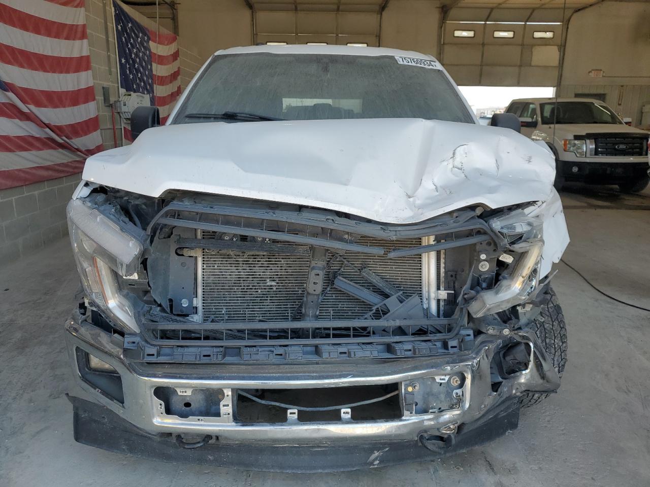 2019 Ford F-150 VIN 1FTFX1E58KKC16315 Copart auction photo, front end damage thumbnail 5