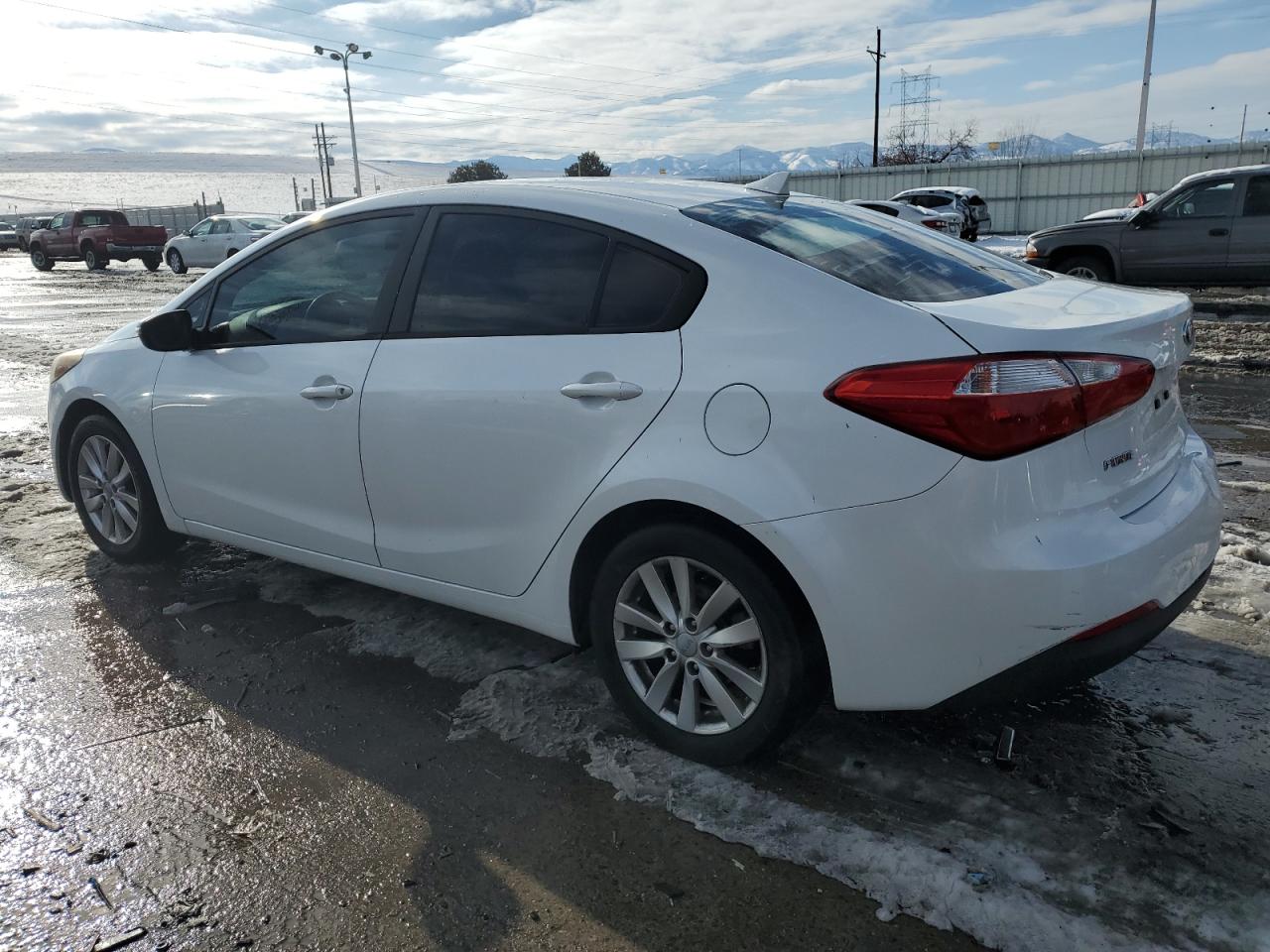 2014 KIA Forte VIN KNAFX4A69E5139180 Copart auction photo, vandalism damage thumbnail 2