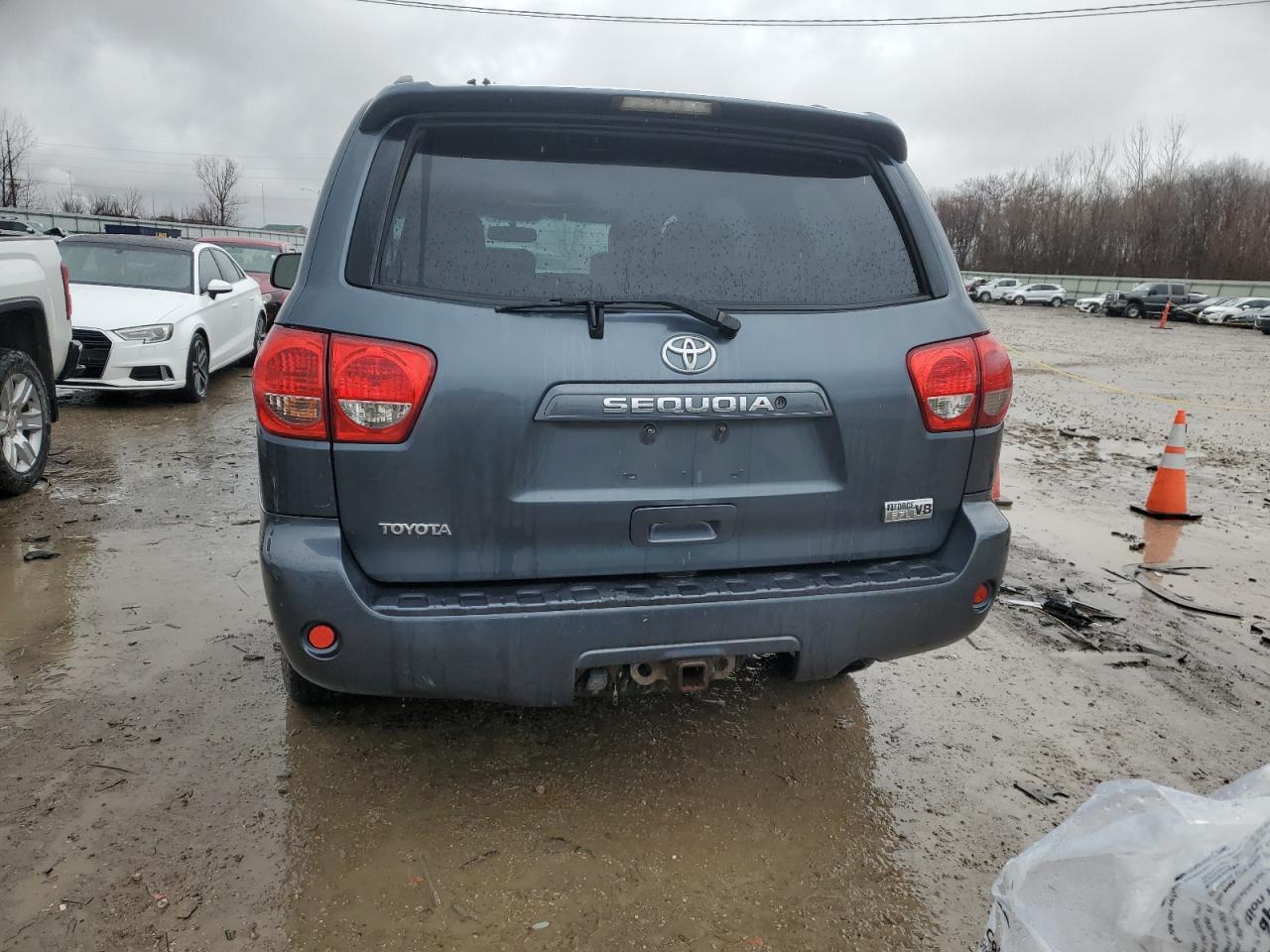2008 Toyota Sequoia VIN 5TDBY64AX8S015976 Copart auction photo, mechanical damage thumbnail 6