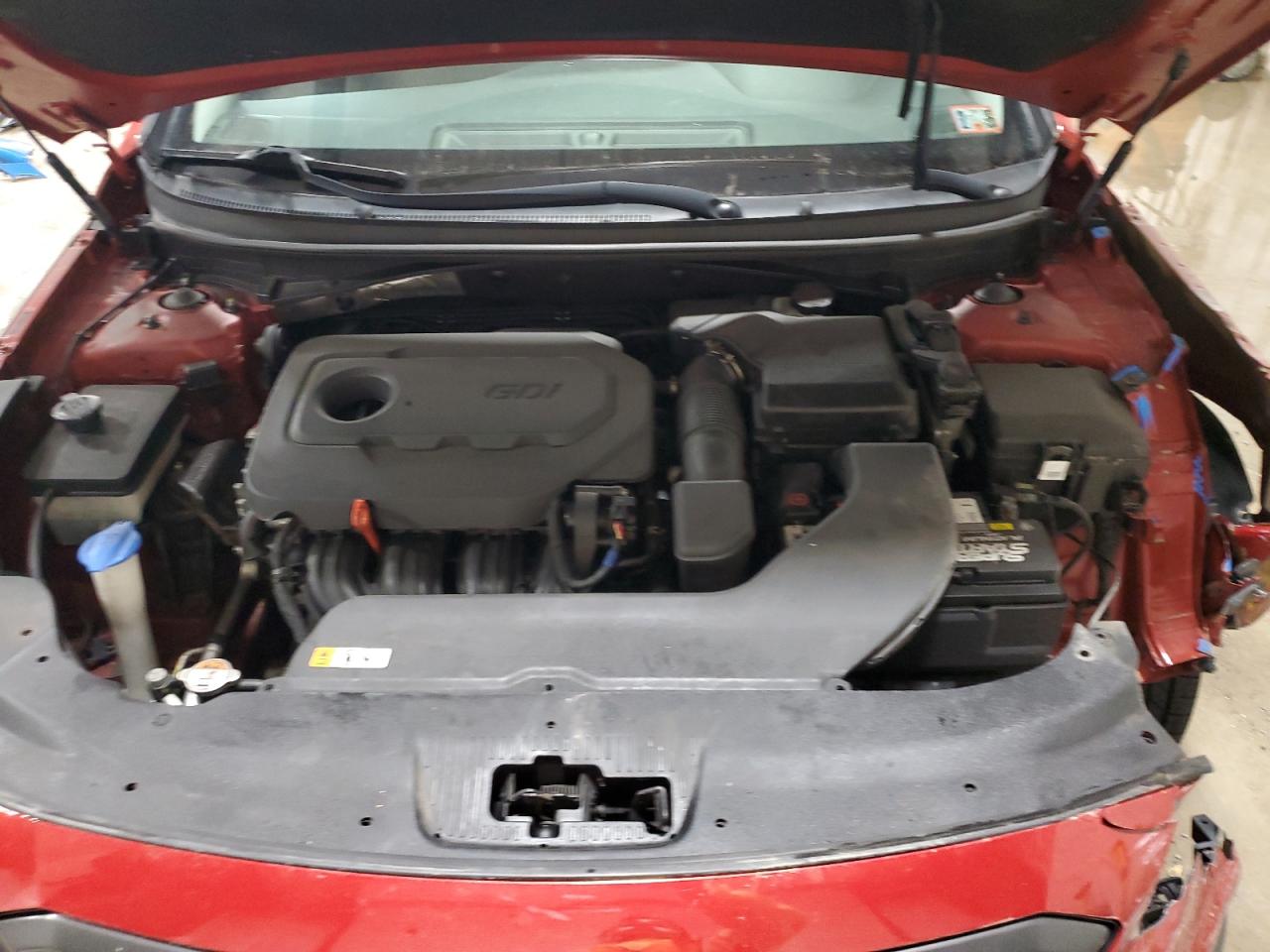 2017 Hyundai Sonata VIN 5NPE34AF6HH486335 Copart auction photo, front end damage thumbnail 11