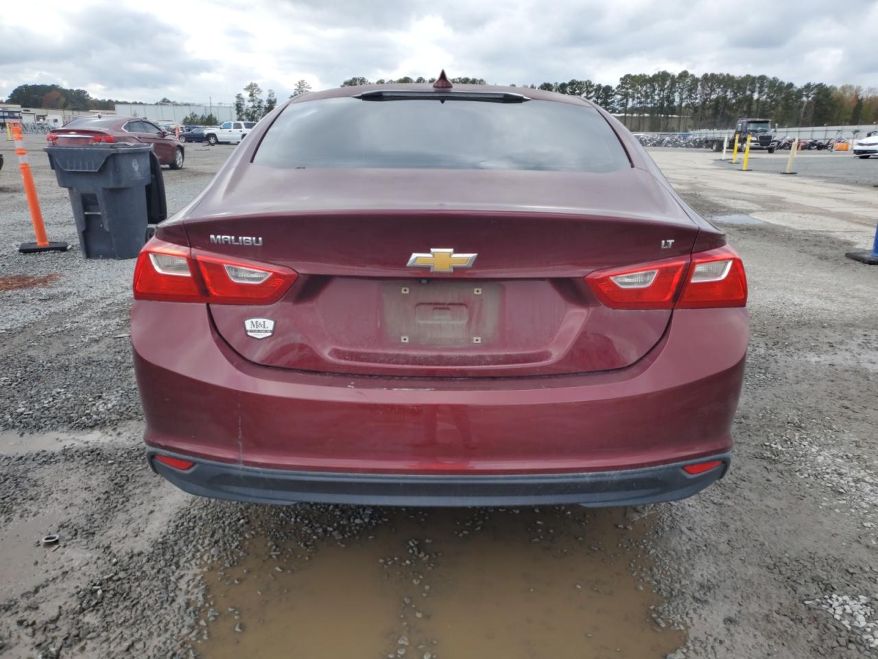2016 Chevrolet Malibu VIN 1G1ZE5ST3GF243198 Copart auction photo, front end / side damage thumbnail 6