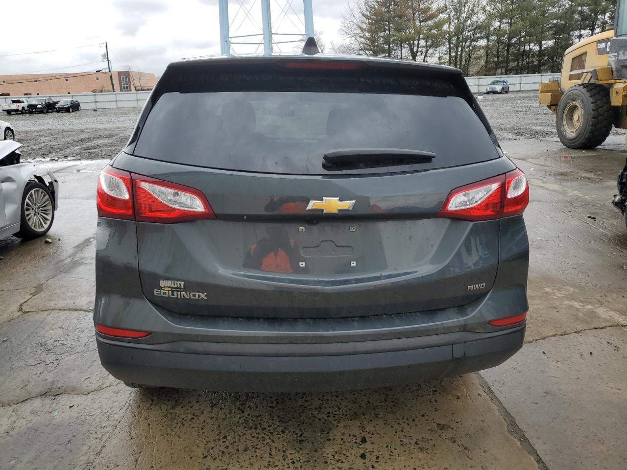 2020 Chevrolet Equinox VIN 3GNAXSEV1LS669866 Copart auction photo, undercarriage / front end damage thumbnail 6