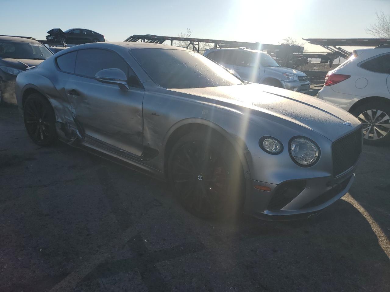 2024 Bentley Continental VIN SCBCT2ZG5RC013633 Copart auction photo, side damage thumbnail 4