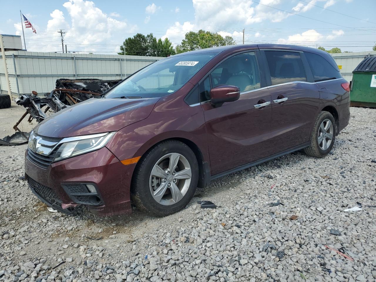 2020 Honda Odyssey VIN 5FNRL6H55LB063649