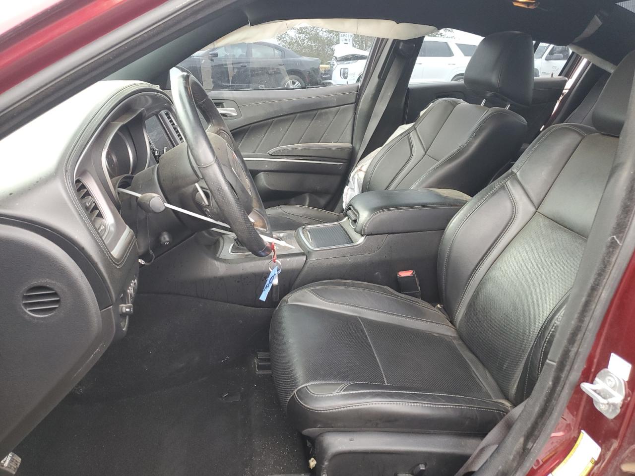 2019 Dodge Charger VIN 2C3CDXJG7KH674865 Copart auction photo, side / front end damage thumbnail 7