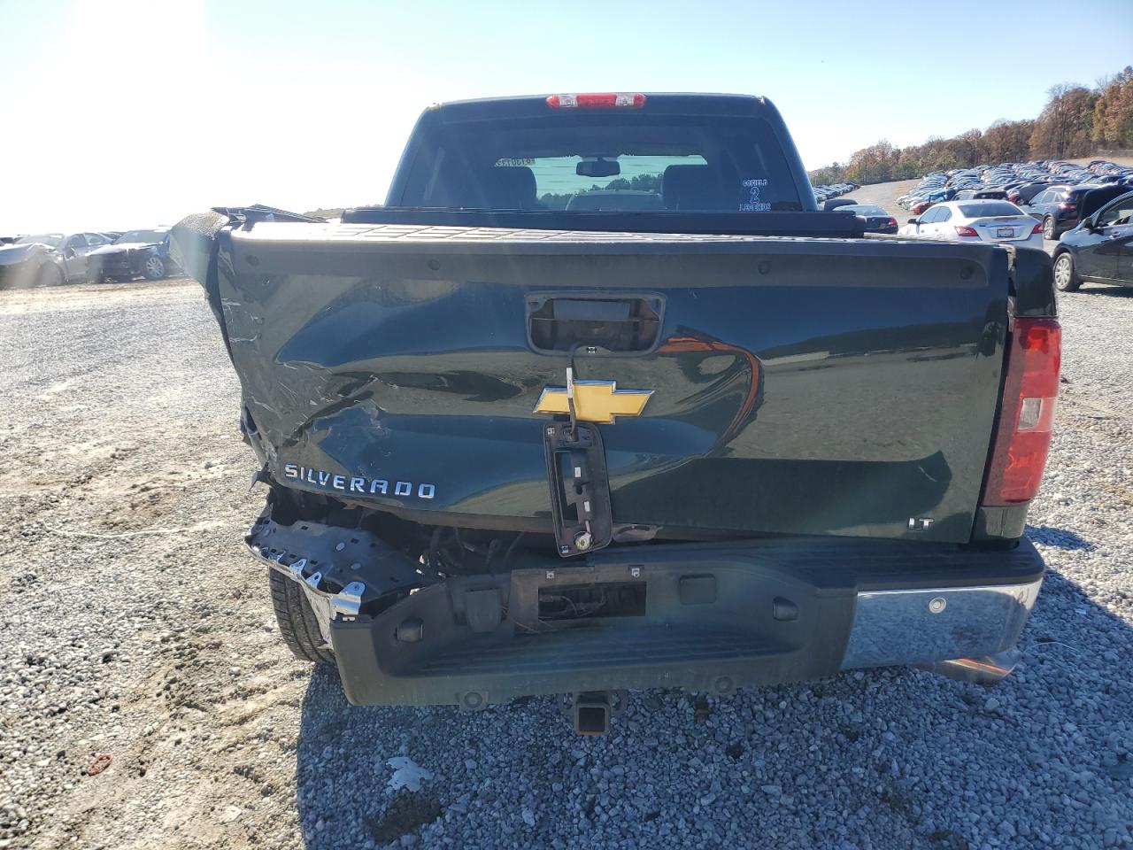 2013 Chevrolet Silverado VIN 3GCPKSE7XDG209502 Copart auction photo, rear end damage thumbnail 6