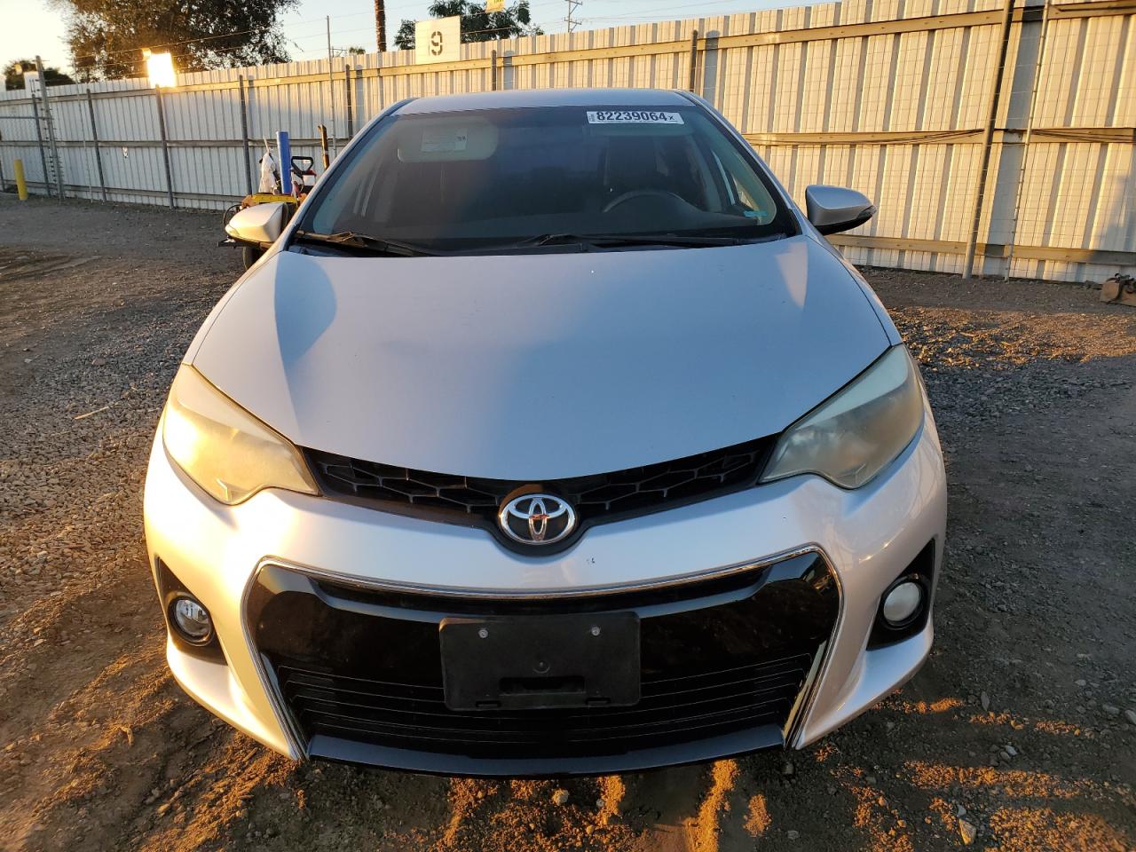2015 Toyota Corolla VIN 5YFBURHEXFP224487 Copart auction photo, rear end damage thumbnail 5