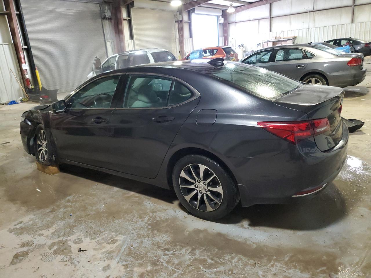2015 Acura TLX VIN 19UUB1F33FA025708 Copart auction photo, side damage thumbnail 2